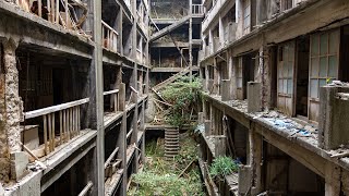 Exploring HASHIMA ISLAND – Early Footage of Japans ABANDONED Island City 軍艦島 [upl. by Lemmy]