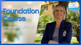 Foundation course at University of Pisa Professor Silvia Bruti Professor Talk Episode 6 [upl. by Chicky769]