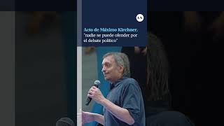 Máximo Kirchner quotSi los que fueron señalados por el dedo de Cristina se quejan ¿qué nos queda [upl. by Atena]