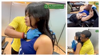 Chiropractic Adjustments for body relaxationIn Mumbai [upl. by Ainoyek]