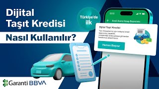 Dijital Taşıt Kredisi Nasıl Kullanılır [upl. by Hebel]