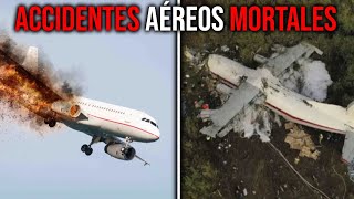 Los más TRÁGICOS ACCIDENTES AEREOS de los últimos tiempos [upl. by Adniuqal]