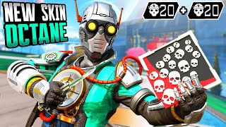 NEW OCTANE 20 KILLS TWICE WAS UNBELIEVABLE Apex Legends Gameplay Season 20 [upl. by Lamb]