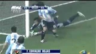 argentina vs bolivia 11 edivaldo rojas sergio aguero highlights copa america argentina 2011 [upl. by Humbert982]