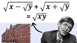 Can You Solve This Diophantine Equation from Harvard University [upl. by Akinom]