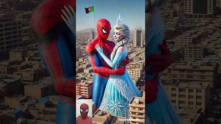 ❤️ Evolution of SpiderMan  Frozen Elsa Good Story 🥰 Superhero Games ✅ shorts love spiderman [upl. by Ybanrab]