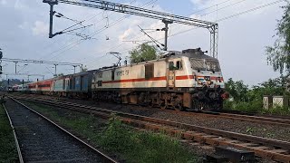 12051 Mumbai CSMTMadgaon Junction Janshatabdi Express Skipping Karmali Railway Station Goa [upl. by Bridge909]