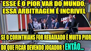 LINHA DE PASSE CORINTHIANS NÃO JOGOU BEM MAS PASSOU DO JUVENTUDE [upl. by Ytiak]