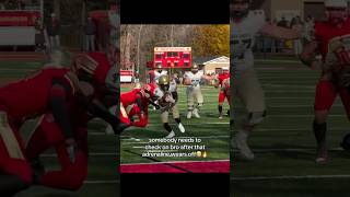 Bro takin backsh0ts MIDGAME🤣🔥footballshorts youtubeshorts americanfootball football [upl. by Hgielrebma]