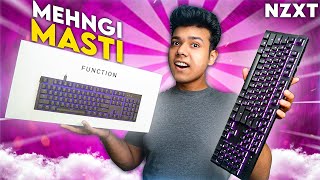 NZXT made a KEYBOARD NZXT Function Keyboard Unboxing amp Review [upl. by Nelie162]