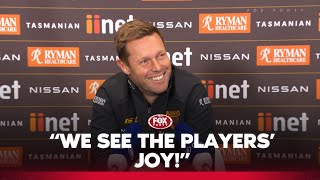 Sam Mitchell discusses the selflessness of the Hawks culture  Hawthorn Press Conference  Fox Footy [upl. by Suilienroc]