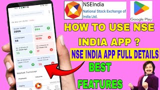 NSE India app review  How to use NSE India [upl. by Nhoj]