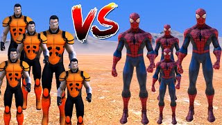 SpiderMan Vs Marvel Colossus Ordusu 😱  Süper Kahraman Dövüşleri [upl. by Boynton]