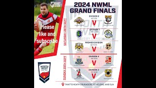 NWML Div 2 Grand Final 2024Hindpool Tigers v West Bank Bears [upl. by Nicolai437]