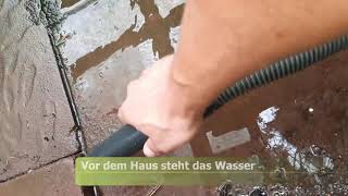 Wassersauger saugt Keller leer [upl. by Attenad]