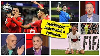 HISTÓRICO Marruecos elimina a Portugal a Cristiano y consigue el pase a las semis  Futbol Picante [upl. by Vashtee]