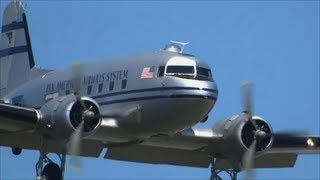 PAN AM DC3 fully restored and offering flights at KPAE [upl. by Adnomar]