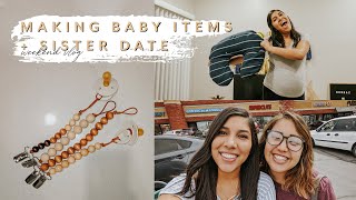 MAKING DIY BABY ITEMS  Weekend Vlog [upl. by Cresida641]