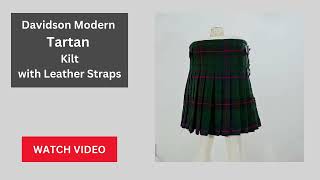 Whats Behind This STUNNING Tartan Kilt with Leather [upl. by Zurek]