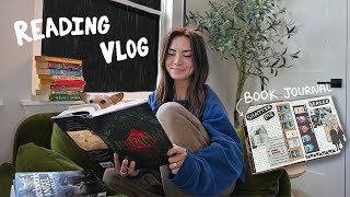 READING VLOG ⭐️  4 books in one week book journaling amp haul [upl. by Pinto]