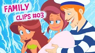 Zig amp Sharko  Family Clips3  HD [upl. by Samot]