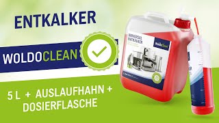 Anwendung Entkalker für Kaffeevollautomaten amp Kaffeemaschine 5 liter Kanister mit Flasche [upl. by Wolf963]