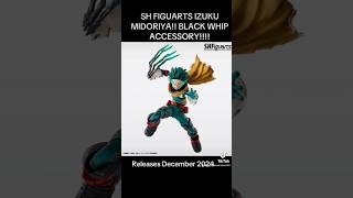 SH FIGUARTS IZUKU MIDORIYA COMES WITH A BLACK WHIP ACCESSORY mha deku shfiguarts actionfigures [upl. by Skippie]