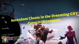 Ascendant Chests in the Dreaming City in Destiny 2 Curse is Strongest gaming destiny2 destinygame [upl. by Haidabej]