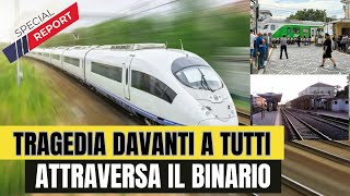 quotTragedia ad Acerra Uomo Travolto e Ucciso da un Treno in Corsaquot [upl. by Ashelman]