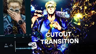 Nanami Cut Out Transition Edit  Capcut Mobile Editing  FG Tutorials [upl. by Sieber948]