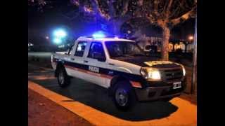 Sirena de Policía Efecto de Sonido [upl. by Htial]