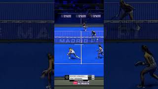 TWO SAVES BY ARI 😱😱 Padel Highlights bestofpadel [upl. by Sloan]