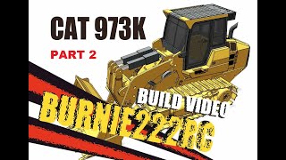 Building a rc CAT 973K  Part 2 [upl. by Adnilrem]