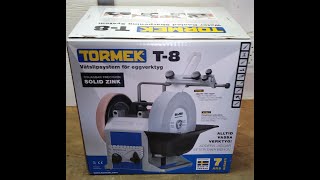 Tormek T8 Sharpener Unboxing [upl. by Casady763]