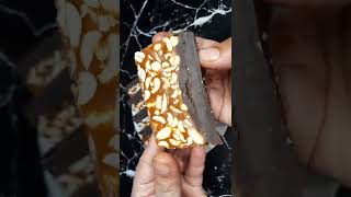 Homemade Snickers Bars  Caramel Filled Chocolate Bar Recipe  Faiza Mureed [upl. by Lauralee]