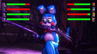 FNAF vs TOXIC Fighting Animations with Healthbars Compilation [upl. by Efal]