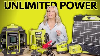 The ENTIRE RYOBI Portable Power Lineup  RYOBI Tools 101 [upl. by Arded]