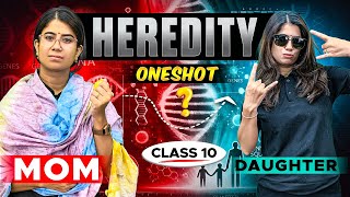 Heredity  Class 10 Biology  ONE SHOT  GOAT Series  Manisha Rana [upl. by Blayne]