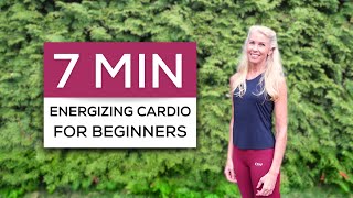 7 Min Energizing Cardio For Beginners  Marika [upl. by Copland]