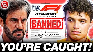 FIA Just Revealed FINAL DECISION on McLarens ILLEGAL CAR INVESTIGATION Before Singapore GP [upl. by Lindsley]