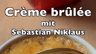 Crème brûlée mit Tonkabohne und Orangenschale [upl. by Elodia]