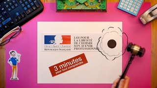 Réforme de la formation professionnelle  3 minutes pour tout comprendre [upl. by Avie333]