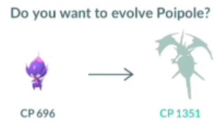 Poipole into Naganadel First Look Evolve in Pokemon Go [upl. by Enelahs550]