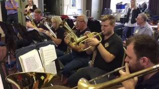 RoyalAlbertHome Brassed Off Live featuring the Grimethorpe Colliery Band [upl. by Nilkoorb467]