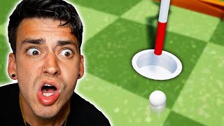 CRAZY HOLEINONE SHOTS Golf It [upl. by Ylebmik]