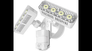 SANSI Bright Series 36W 3600LM LED Motion Sensor Outdoor Light 50000 Hrs Lifespan Security Light [upl. by Colston]