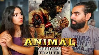 🇮🇳 REACTING TO ANIMAL Official TRAILER Ranbir Kapoor  Rashmika M Anil K Bobby D [upl. by Anrak]