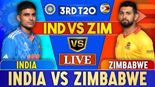 Ind vs Zim 3rd match  India vs Zimbabwe Pre Match Today [upl. by Kariv898]