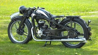 Zündapp DK200 Baujahr 1935 [upl. by Lorelei607]