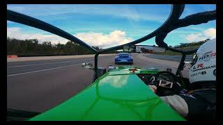 Dijon Prenois en Caterham avec Objectif Circuit avec un peu de tout  caterham trackday racecar [upl. by Towroy]